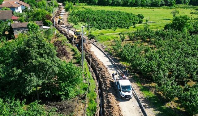 Hendek’in yeni altyapı ağı 12 mahalleye hizmet edecek