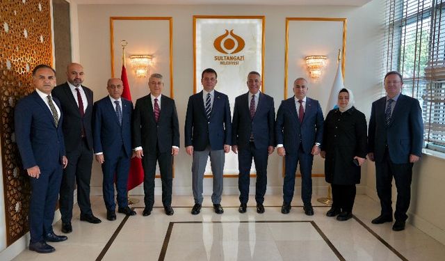 İmamoğlu Sultangazi Belediye Başkanı Dursun'u tebrik etti