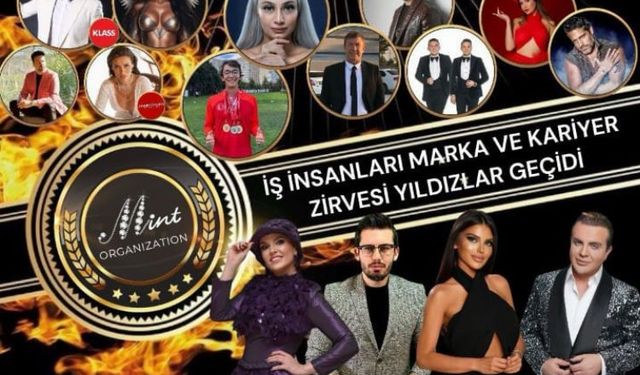 İş İnsanları Marka ve Kariyer Zirvesi'nde yıldızlar geçidi