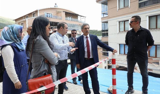 İstinat duvarı güvenliğinde belediye, üniversite ve BURKENT işbirliği