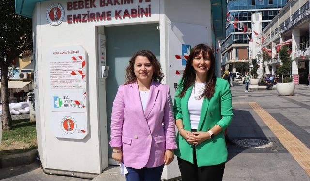 İzmit'te emzirme kabinine yoğun ilgi