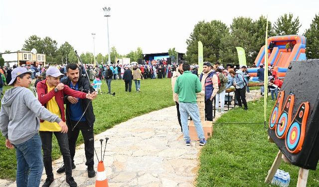 Konya'da 'engelsiz' bahar şenliği