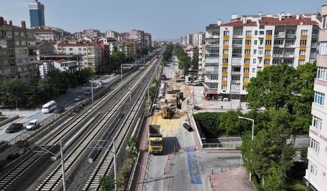 KOSKİ'den Banliyö Hattı güzergahında deplase çalışmaları