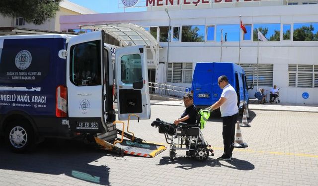 Muğla Büyükşehir engellilerin yanında