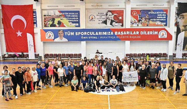 Muratpaşa'da sabah sporu