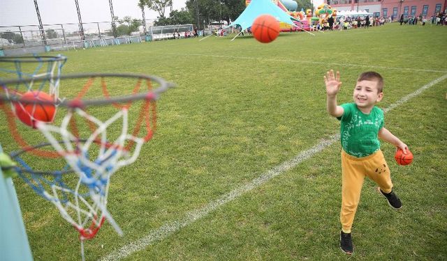 Nilüfer'de renkli spor şenliği