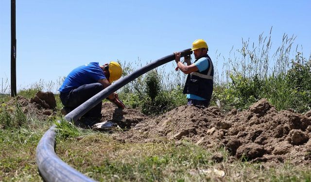 Sakarya Kaynarca'ya yeni içme suyu hattı