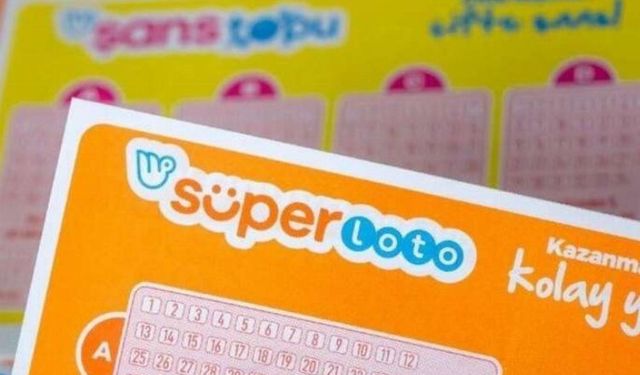 Süper Loto talihlisi çekini aldı