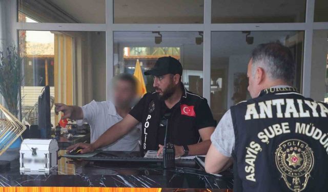 Antalya’da günübirlik kiralanan ev denetiminde 12 işletme ve 1 şahsa işlem yapıldı