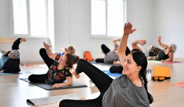 Antalya’da pilates, yoga ve zumba kurslarına ilgi büyük