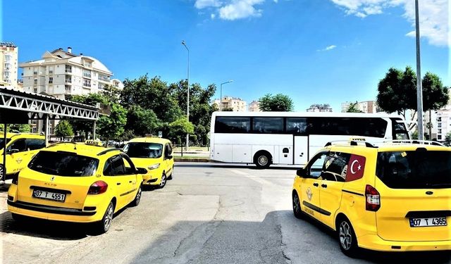 Antalya’da taksimetre ücretlerine zam