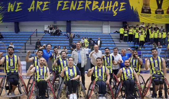 Avrupa şampiyonu Fenerbahçe Tekerlekli Sandalye Basketbol Takımı ligde finale yükseldi