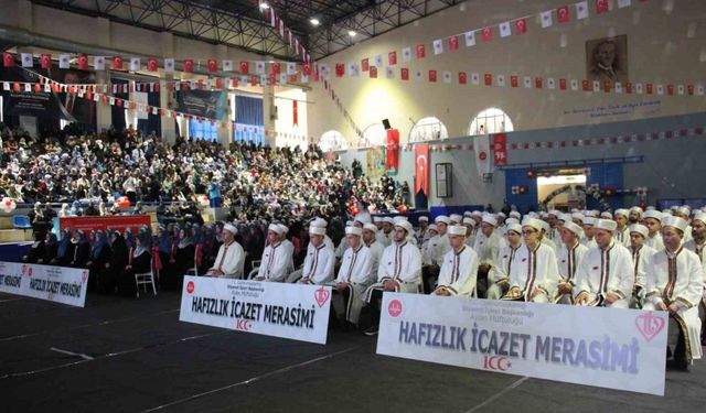 Aydın’da 133 hafız için ’hafızlık icazet merasimi’ düzenlendi