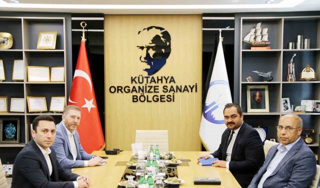 Azerbaycan’ın ticaret temsilcileri Kütahya OSB’yi ziyaret etti