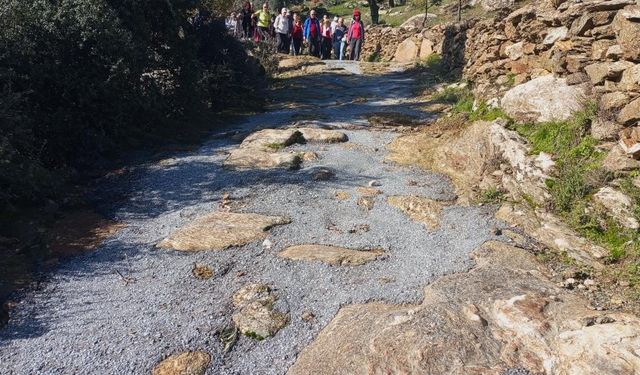 Bakanlıktan beton dökülen antik yolla ilgili açıklama: "İzinsiz uygulamalar kaldırılacak"