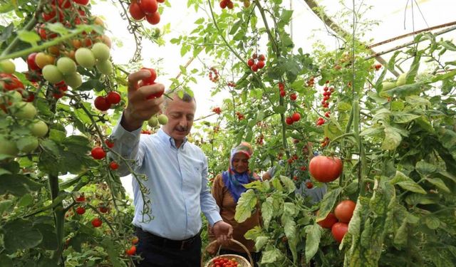 Başkan Büyükakın’dan kadın üreticiye tam destek sözü