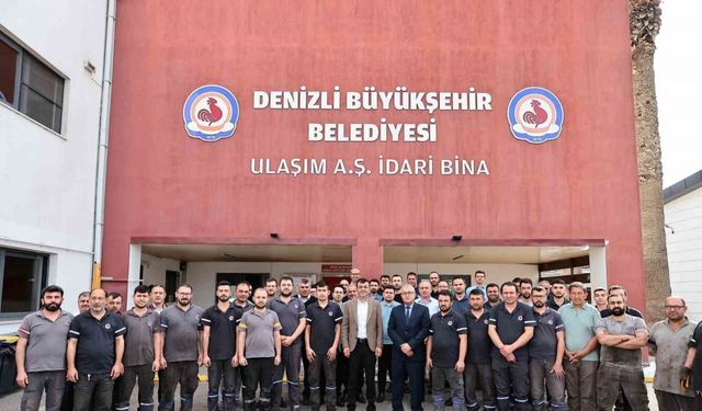 Başkan Çavuşoğlu’ndan Ulaşım AŞ’ye ziyaret