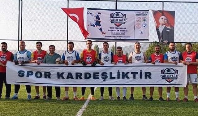 Beyağaç’ta sokağın heyecanı halı sahaya taşındı