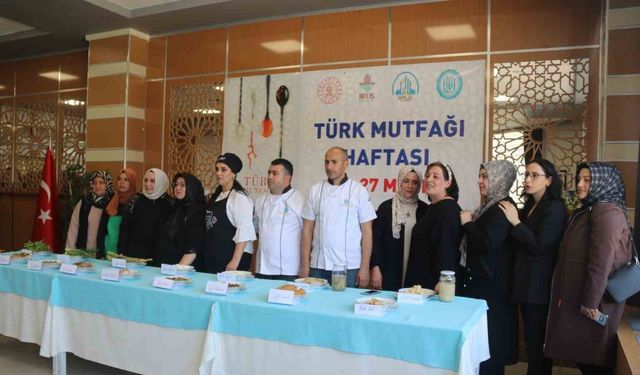 Bitlis’te ‘Türk Mutfağı Haftası’ etkinlikleri
