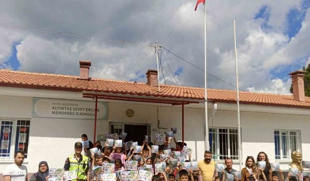 Bozdoğan İlçe Jandarma Komutanlığı’ndan öğrencilere trafik eğitimi