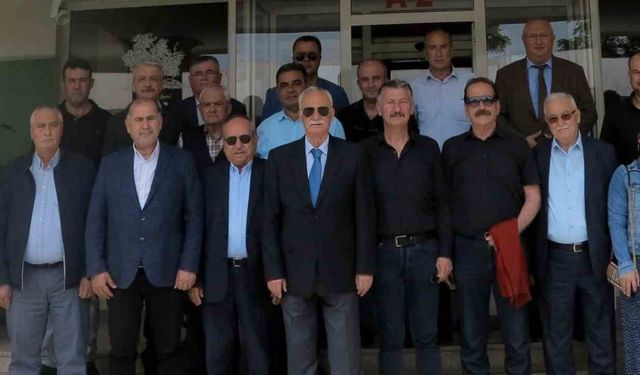 Burhaniye Tariş’den Birlik Başkanı Akova’ya vefa ziyareti