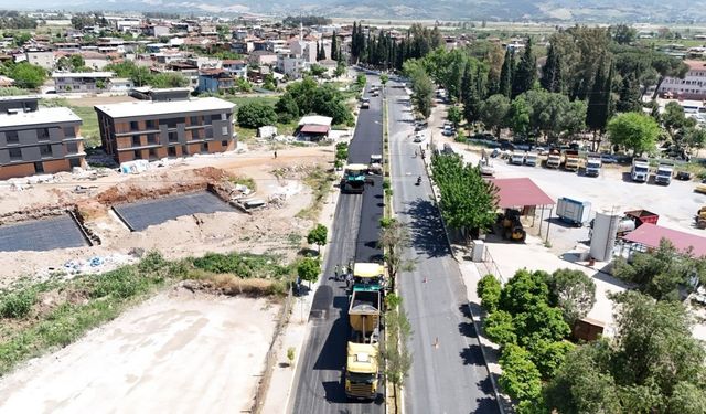 Büyükşehir Belediyesi Mehmet Ali Tosun Bulvarı’nı yeniliyor