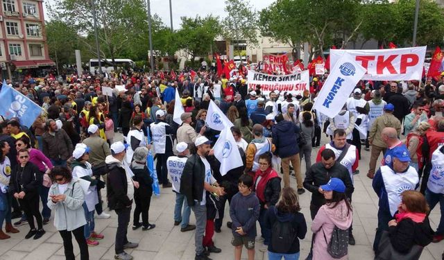 Çanakkale’de 1 Mayıs coşkuyla kutlandı