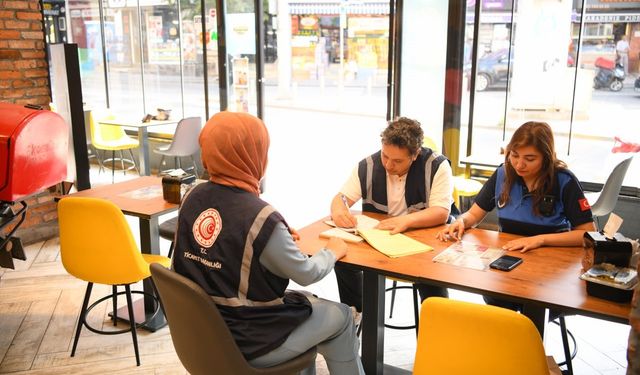 Çayırova’da restoran ve manavlara denetim