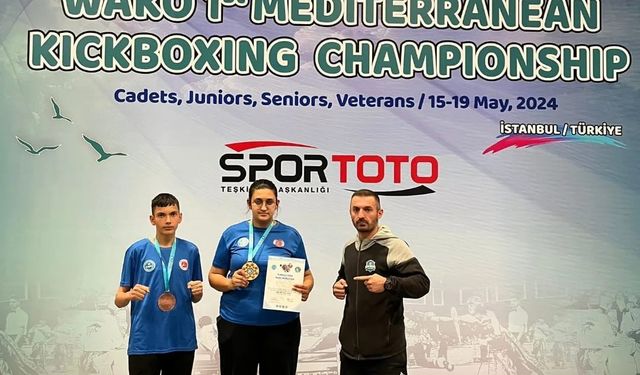 Çayırovalı sporcuların kick boks başarısı