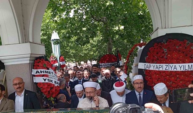 Cumhurbaşkanı Özel Kalem Müdürü Hasan Doğan’ın babası son yolculuğuna uğurlandı