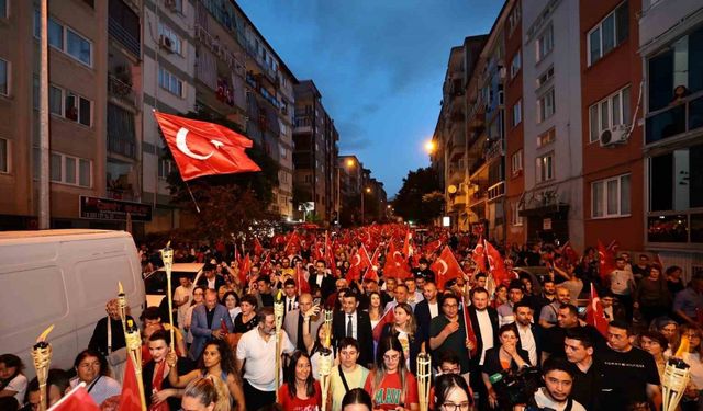 Denizli’de 19 Mayıs coşkusuna on binler ortak oldu