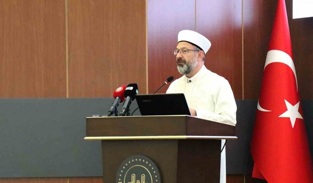 Diyanet İşleri Başkanı Erbaş: “Hedefimiz, bütün kardeşlerimizin Kur’an-ı Kerim’i okuyup anlamalarına rehberlik etmektir”