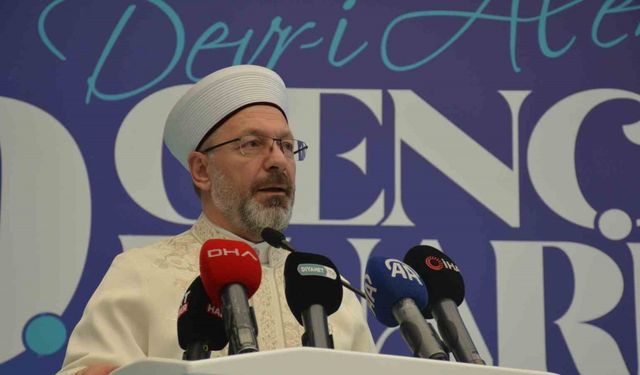 Diyanet İşleri Başkanı Erbaş: “Yeni medya mecralarında algı çoğu zaman gerçeğin önüne geçebilmekte”