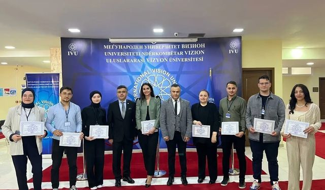 EBYÜ, Kuzey Makedonya’da düzenlenen Erasmus Karma Yoğun Programı’na katıldı