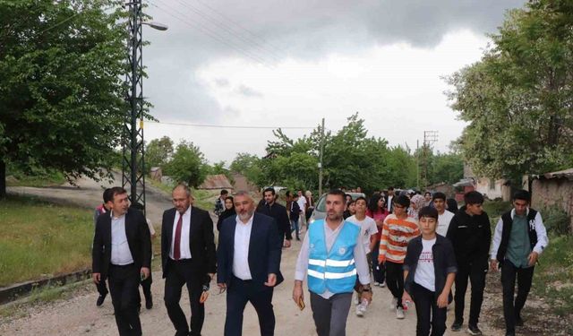 Elazığ’da doğa ve kültür yürüyüşü gerçekleştirildi