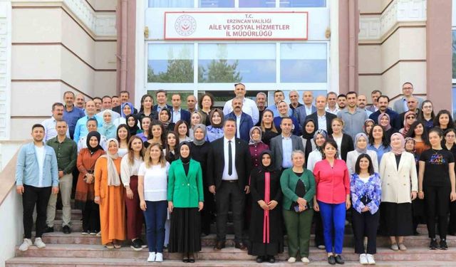Erzincan Aile ve Sosyal Hizmetler İl Müdürlüğü Türkiye 3’üncüsü oldu