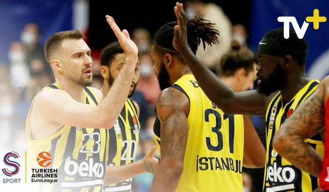 Fenerbahçe Beko Final-Four için sahada, büyük heyecan TV+ ekranlarında