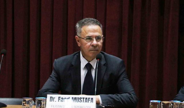 Filistin Ankara Büyükelçisi Faed Mustafa: "36 bin kişi kaybımız var; kaybolanların sayısı 10 binden fazla, 80 bin yaralımız var"
