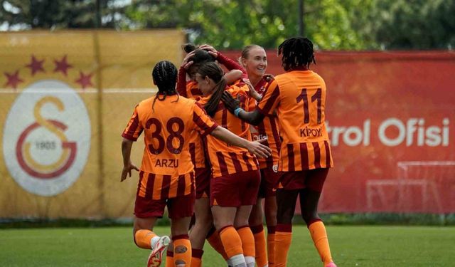 Galatasaray Kadın Futbol Takımı şampiyon oldu