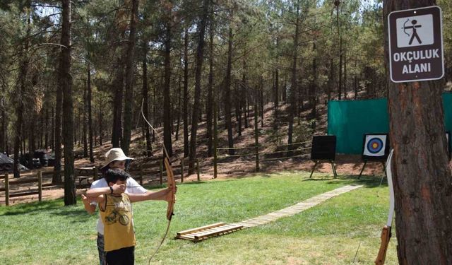 Gaziantepliler, Erikçe Macera Parkı’nda sıra dışı etkinliklerle keyifli vakit geçiriyor