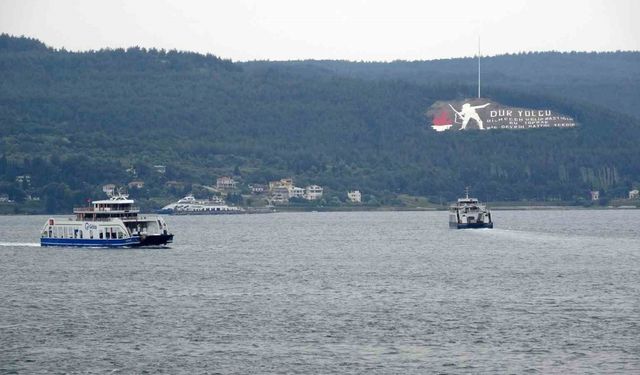 Gökçeada’ya yarın yapılacak bazı feribot seferleri iptal edildi