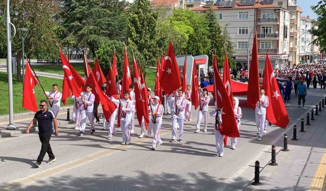 Karaman’da 19 Mayıs Atatürk’ü Anma Gençlik ve Spor Bayramı kutlandı