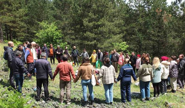 Kazdağları’nda Bitki Hakları Manifestosu okudular