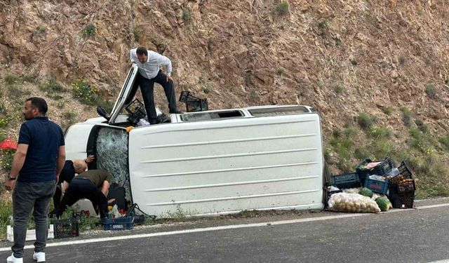 Kemah’ta trafik kazası: 1 yaralı