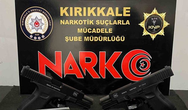 Kırıkkale’de uyuşturucuyla yakalanan 2 şahıs gözaltına alındı