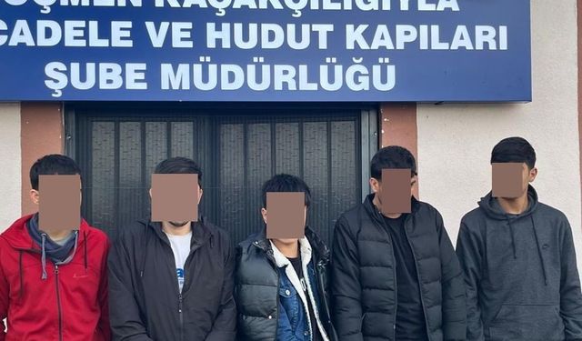 Kırklareli’nde 6 kaçak göçmen yakalandı, 4 şüpheli gözaltına alındı