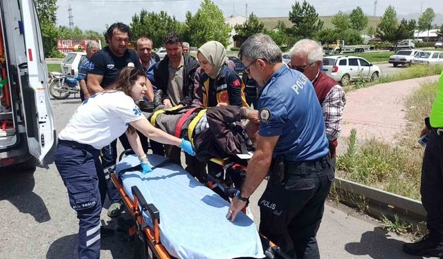 Konya’da motosiklet kazası: 1 yaralı
