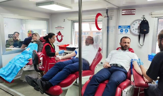Kütahya’da AK Parti’den kan bağışı kampanyası