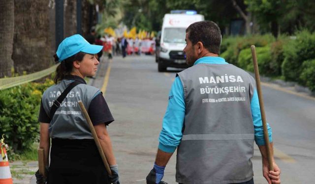 Manisa’da 1 Mayıs coşkusu