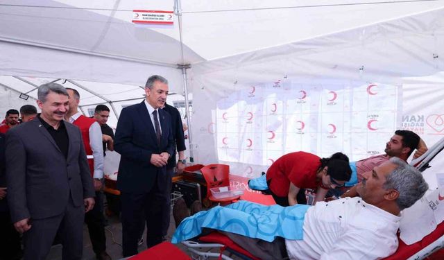 Mardin’de düzenlenen geleneksel kan bağışı kampanyasında rekor kırıldı